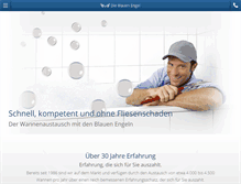 Tablet Screenshot of die-blauen-engel.com